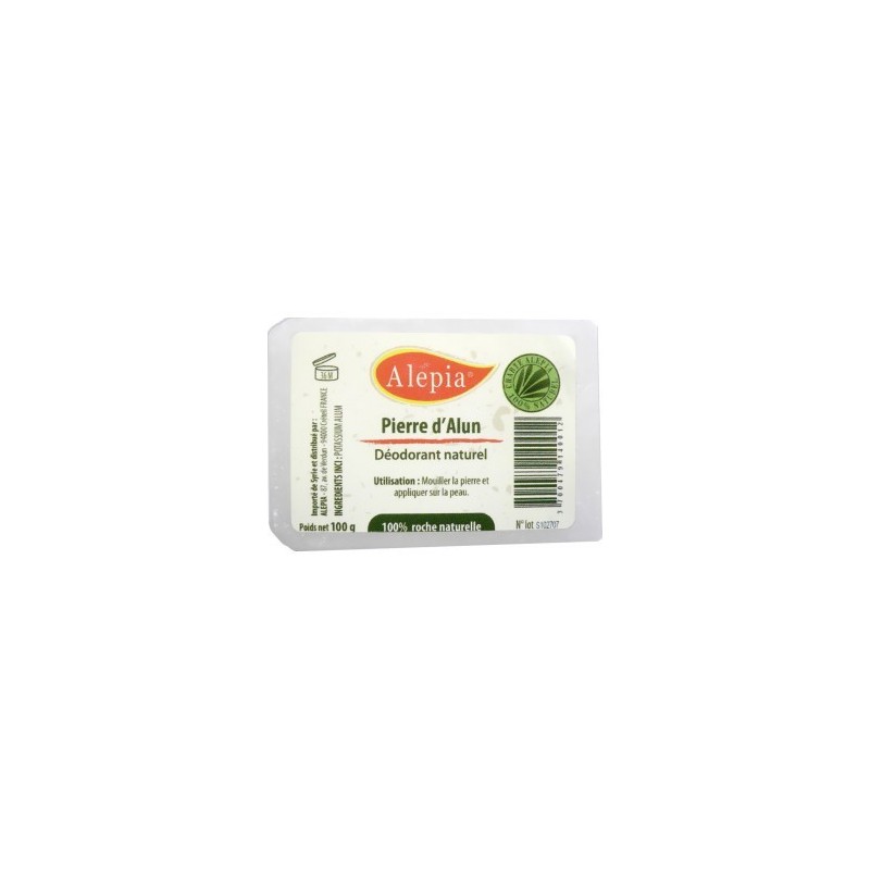 Pierre d'Alun naturelle rectangulaire 100 g Pierre d'Alun naturelle rectangulaire 100 g