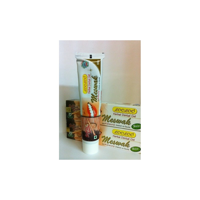 Dentifrice-Herbal au Miswak et a la nigelle Dentifrice-Herbal au Miswak et a la nigelle