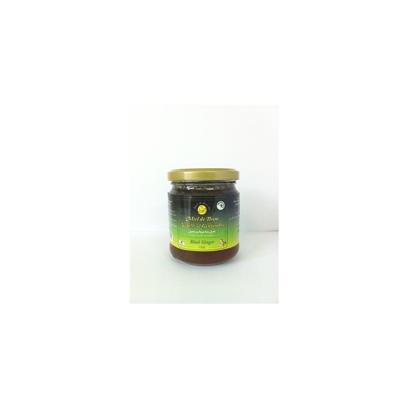 Miel ,Gingembre et Nigelle 250 gr Miel ,Gingembre et Nigelle 250 gr
