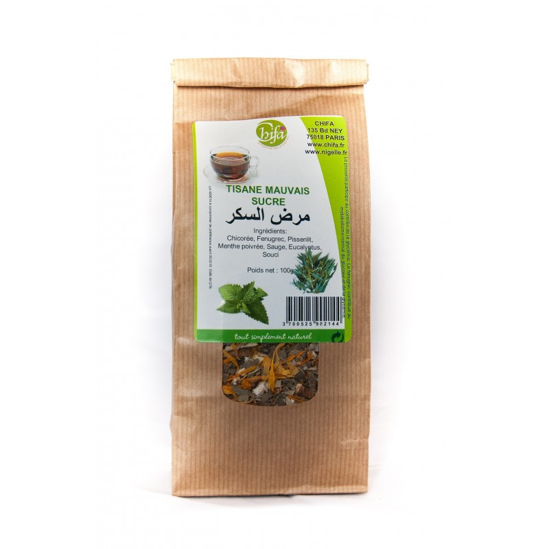 Tisane Mauvais Sucre 100g Tisane Mauvais Sucre 100g