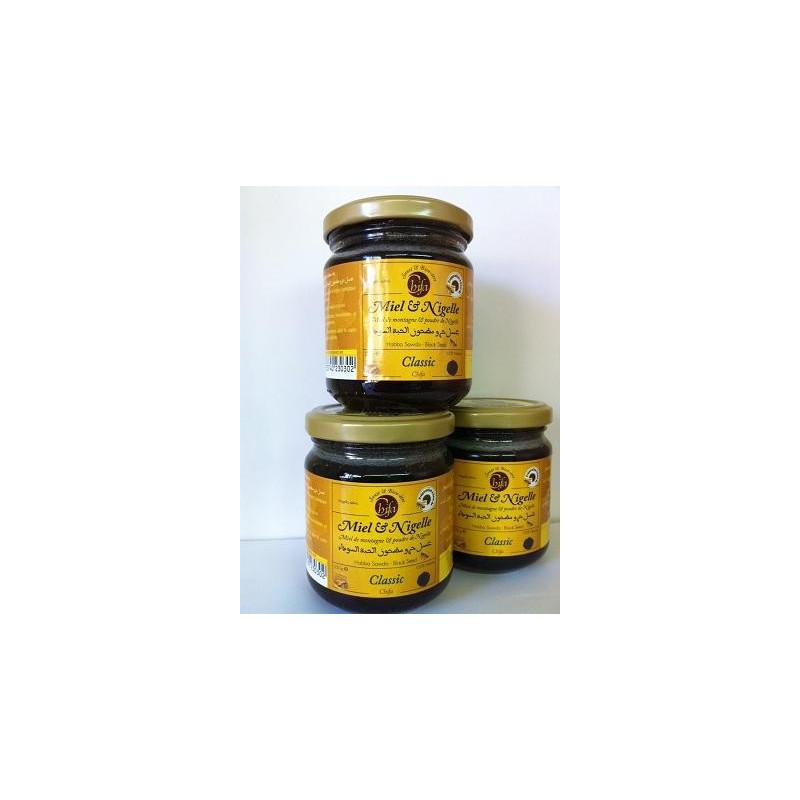 3 X Miel & Nigelle "CHIFA" 250 gr 3 X Miel & Nigelle "CHIFA" 250 gr