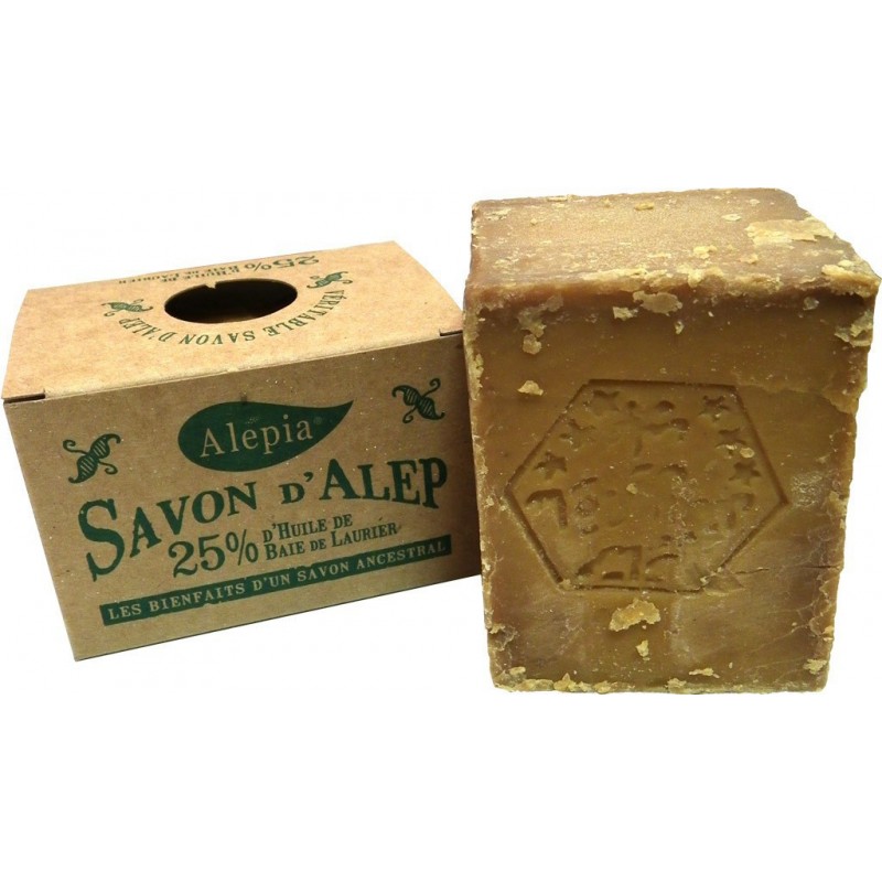 Savon d'Alep - 25% d'huile de baie de laurier Savon d'Alep - 25% d'huile de baie de laurier