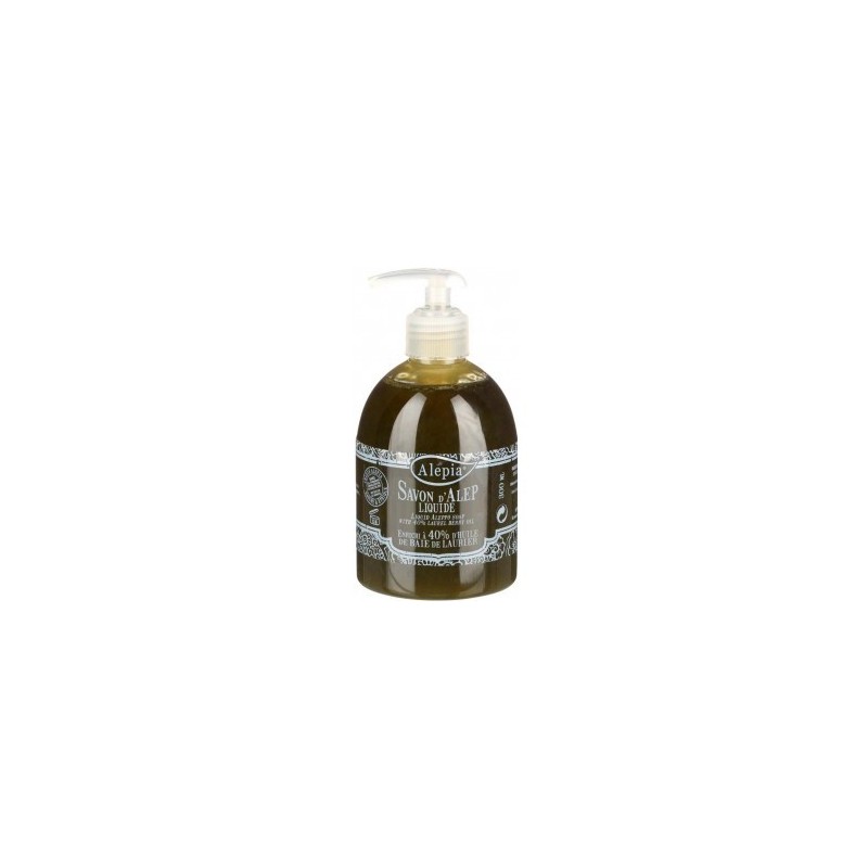 Savon d'Alep liquide Premium 40% laurier 300 ml Savon d'Alep liquide Premium 40% laurier 300 ml